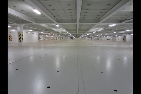 Siem Cicero composite tweendeck. Photo: Flow Ship Design